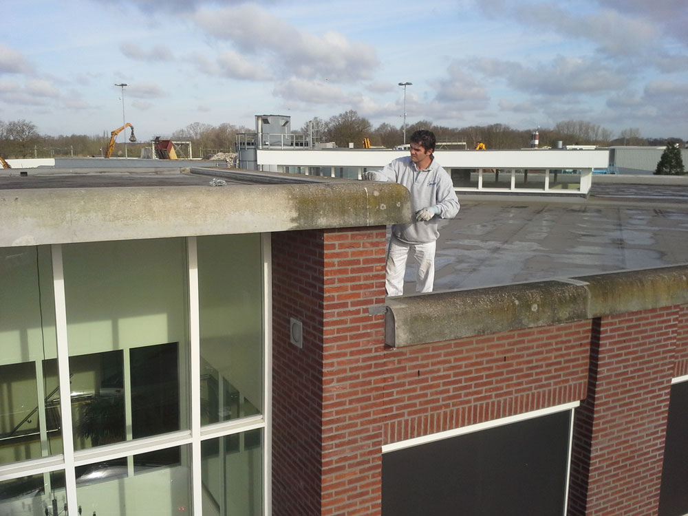 Betonreiniging kantoor te heeze