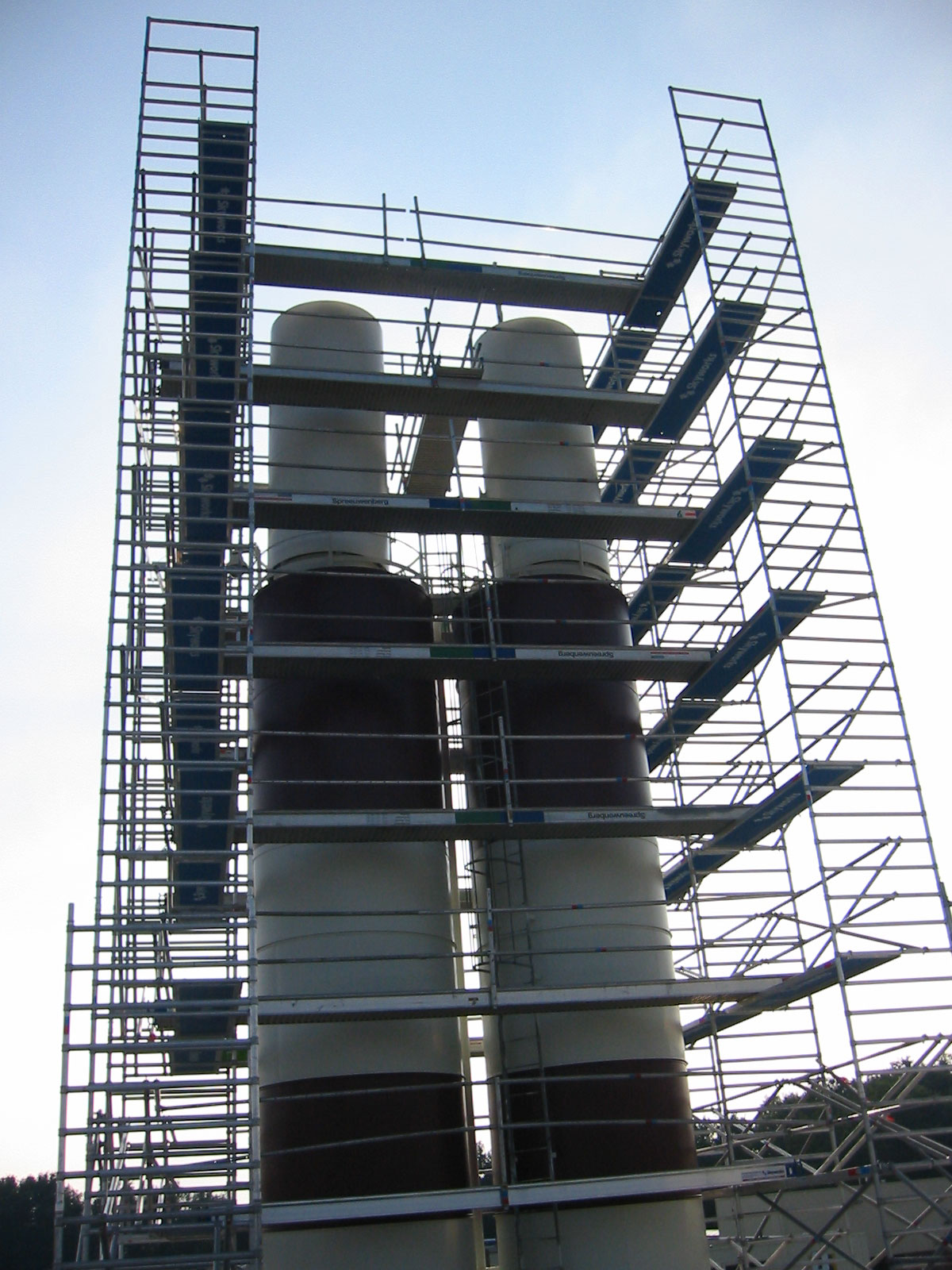 Silo's profesioneel ingesteigerd door skyworks