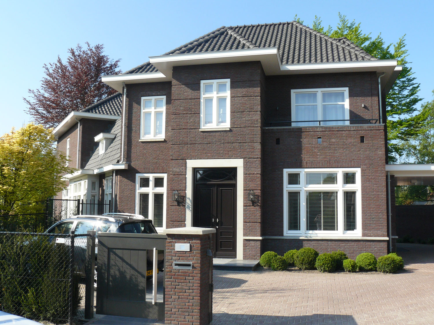 Statige villa te heeze voorgevel